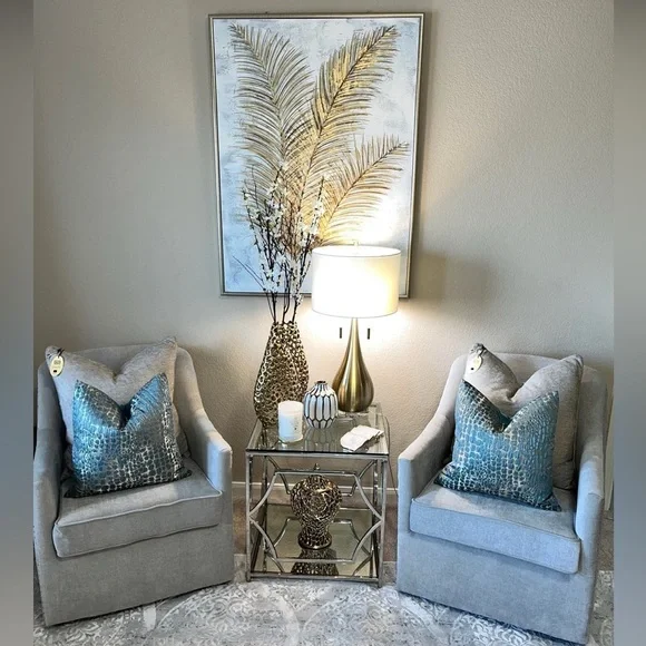1-NWT CALDEIRA DECORATIVE PILLOWS MADE IN UK (read description for details)